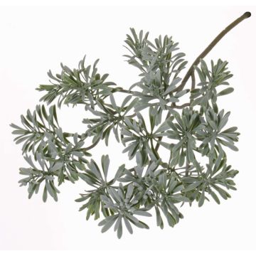 Crossostephium Zweig künstlich BILBO, grau-grün, 45cm
