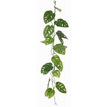 Künstliche Philodendron Monstera adansonii Girlande CASTOR, 115cm Künstliche Philodendron Monstera adansonii Girlande CASTOR, 115cm
