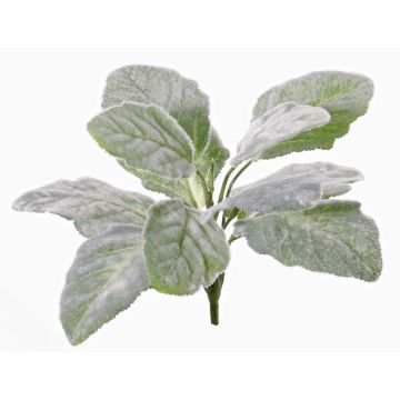 Künstliche Silber Salbei MELLIE auf Steckstab, grün-weiß, 25cm