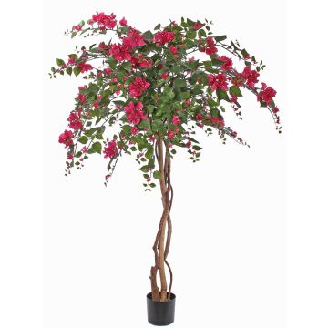 Bougainvillea künstlich OFRA, Echtstämme, Blüten, crossdoor, pink, 180cm