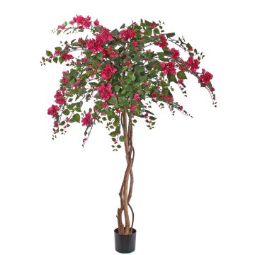 Bougainvillea künstlich OFRA, Echtstämme, Blüten, crossdoor, pink, 180cm