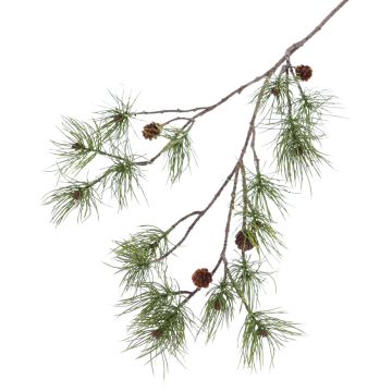 Künstlicher Kieferzweig PIXY mit Zapfen, 110cm
