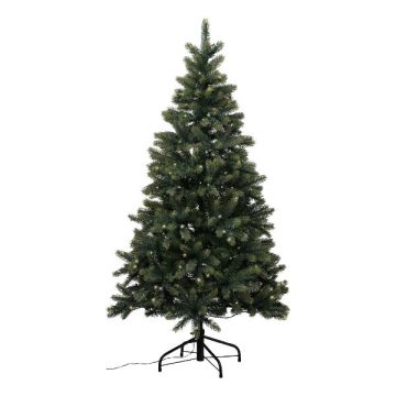 Künstlicher Baum Tanne CUNDAY, LEDs, 150cm, Ø85cm Künstlicher Baum Tanne CUNDAY, LEDs, 150cm, Ø85cm