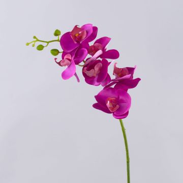 Phalaenopsis Orchideenzweig künstlich OPHELIA, pink, 80cm, Ø8-9cm Phalaenopsis Orchideenzweig künstlich OPHELIA, pink, 80cm, Ø8-9cm