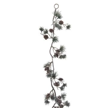 Kunstgirlande Lärche LIMTRA, Zapfen, gefroren, grün, 100cm Kunstgirlande Lärche LIMTRA, Zapfen, gefroren, grün, 100cm