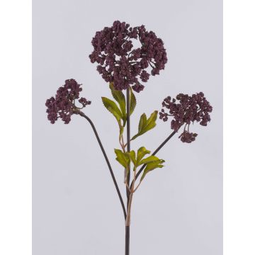 Kunstblumenzweig Schafgarbe VOLKERDINE, dunkelviolett, 70cm Kunstblumenzweig Schafgarbe VOLKERDINE, dunkelviolett, 70cm