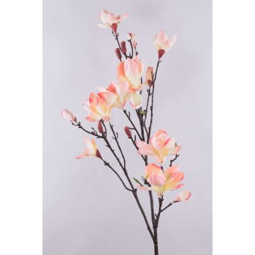 Magnolienzweig künstlich YONA, rosa-gelb, 130cm, Ø5-15cm Magnolienzweig künstlich YONA, rosa-gelb, 130cm, Ø5-15cm