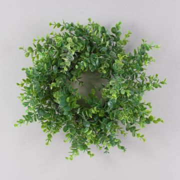 Künstlicher Eukalyptus Kranz JULERTE, grün-grau, Ø40cm Künstlicher Eukalyptus Kranz JULERTE, grün-grau, Ø40cm