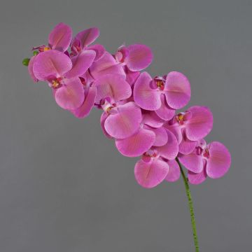 Künstlicher Phalaenopsis Orchideenzweig XURI, pink, 95cm, Ø12,5cm