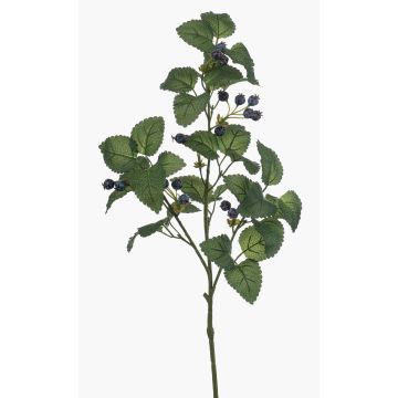 Kunst Zweig Blaubeere PAVRO mit Beeren, blau, 75cm