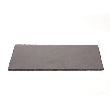 Rechteckiger Schiefer Untersetzer MARIANO, anthrazit, 45x30x0,7cm Rechteckiger Schiefer Untersetzer MARIANO, anthrazit, 45x30x0,7cm