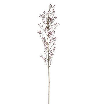 Kunstzweig Scheinbeere NIAZALI mit Beeren, violett, 120cm
