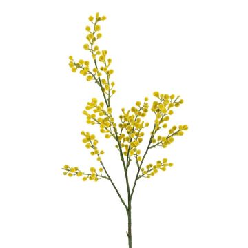 Dekozweig Mimose AMBRIEL, gelb, 75cm