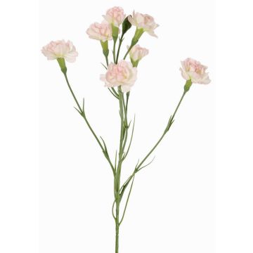 Kunstblumenzweig Nelke PIARA, zartrosa, 60cm, Ø3-5cm Kunstblumenzweig Nelke PIARA, zartrosa, 60cm, Ø3-5cm