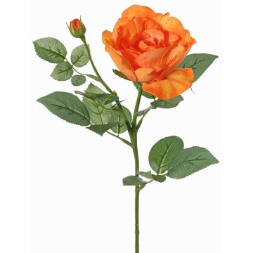 Kunstblume Rose WAIOLA, orange, 65cm, Ø11cm Kunstblume Rose WAIOLA, orange, 65cm, Ø11cm