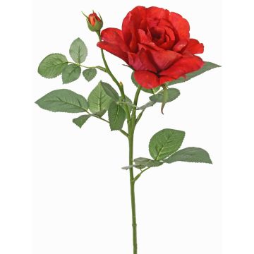 Kunstblume Rose WAIOLA, rot, 65cm, Ø11cm Kunstblume Rose WAIOLA, rot, 65cm, Ø11cm