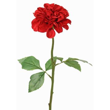 Künstliche Dahlie TINKALA, rot, 60cm, Ø12cm