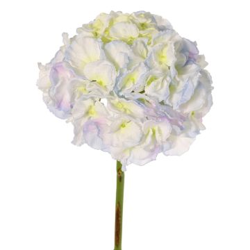 Kunst Hortensie LIRLAFY, hellblau-creme, 65cm, Ø20cm