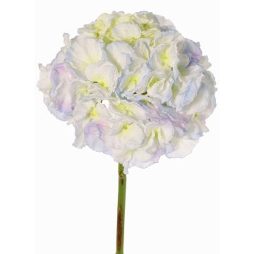 Kunst Hortensie LIRLAFY, hellblau-creme, 65cm, Ø20cm