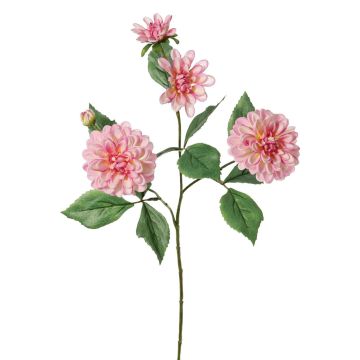Dekozweig Dahlie künstlich QUINKA, rosa, 70cm