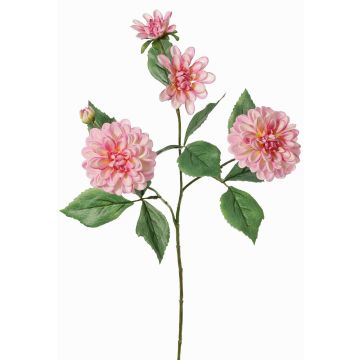 Dekozweig Dahlie künstlich QUINKA, rosa, 70cm