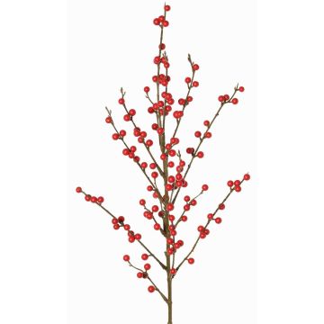 Ilex Zweig künstlich HIKERNA mit Beeren, rot, 90cm Ilex Zweig künstlich HIKERNA mit Beeren, rot, 90cm