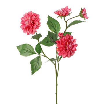 Dekozweig Dahlie künstlich QUINKA, pink, 70cm