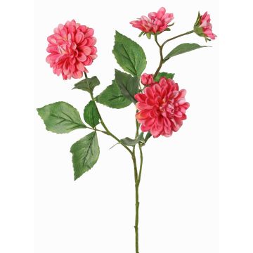 Dekozweig Dahlie künstlich QUINKA, pink, 70cm