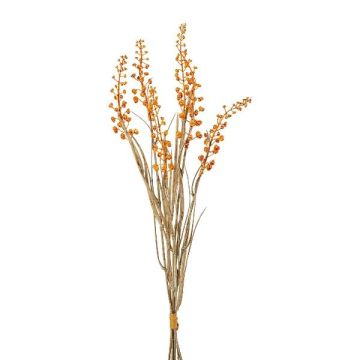 Künstlicher Kermesbeeren Bund VILMO, Beeren, Trockenoptik, orange, 50cm