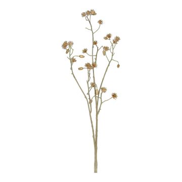 Kunstzweig Kornblume NAILANA mit Knospen, gold, 90cm Kunstzweig Kornblume NAILANA mit Knospen, gold, 90cm