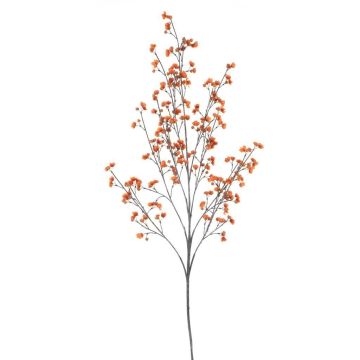 Kunstzweig Baumwürger ENELINA mit Beeren, orange, 155cm
