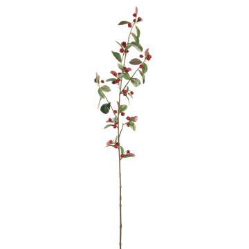 Kunstzweig Scheinbeere NEREYA, Früchte, rot, 105cm