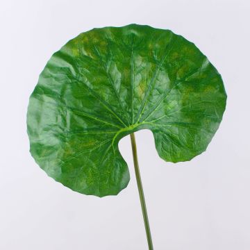 Kunstblatt Wasserrose ZEREENA, grün, 70cm