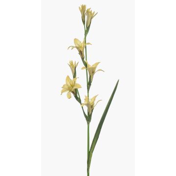 Kunstblume Gladiole GROWEL, gelb, 105cm