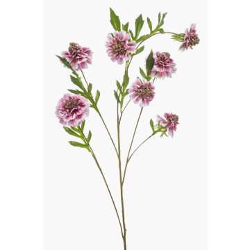 Kunstzweig Scabiosa RUXTER, hellrosa, 110cm, Ø7-9cm