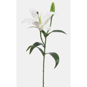 Kunstblume Tigerlilie MIXLON, weiß, 55cm, Ø13cm