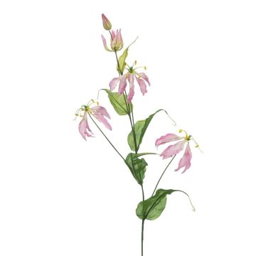 Künstlicher Zweig Gloriosa KEXROL, hellrosa, 105cm