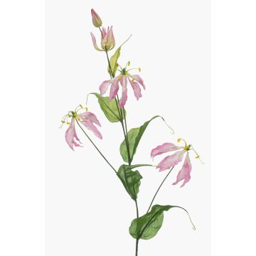 Künstlicher Zweig Gloriosa KEXROL, hellrosa, 105cm
