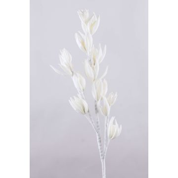 Sedum rubrotinctum Kunststoffschaum Zweig künstlich MOMOKA, weiß, 105cm