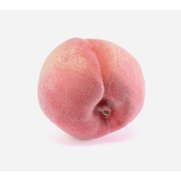 Kunstobst Pfirsich JODIE, rot-gelb, 7,5cm, Ø8cm