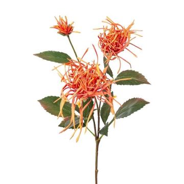 Deko Zweig Chrysantheme MIRANE, orange, 70cm
