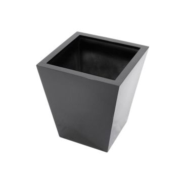 Übertopf ORNELLO, schwarz, 50x45x45cm