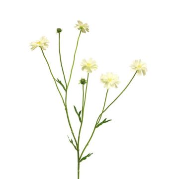 Dekozweig Flockenblume TAOTAO, weiß, 65cm, Ø4-5cm Dekozweig Flockenblume TAOTAO, weiß, 65cm, Ø4-5cm