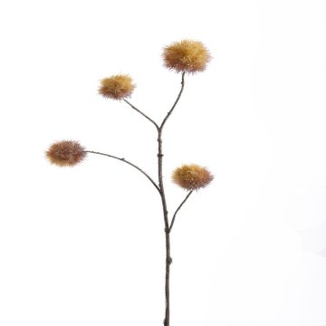 Künstlicher Zweig Kastanie CELESTIAH, Früchte, braun, 80cm