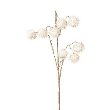 Künstlicher Zweig Platane VELMOR mit Früchten, creme-gold, 85cm