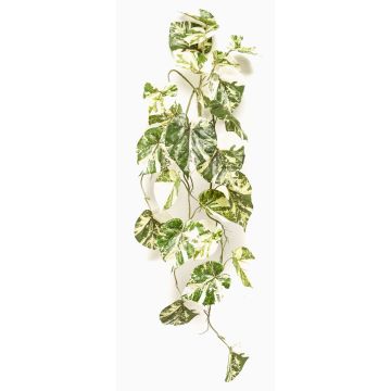 Künstliche Hängepflanze Scindapsus NAVIRT auf Steckstab, grün-weiß, 90cm