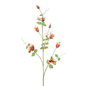 Deko Zweig Clematis LENOMA, orange, 115cm