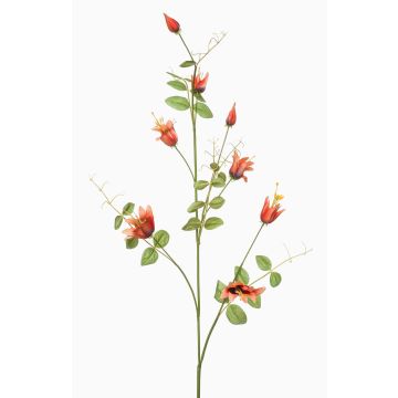 Deko Zweig Clematis LENOMA, orange, 115cm