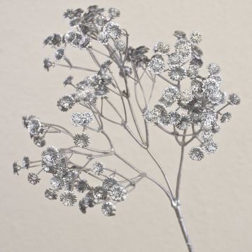 Schleierkraut Kunstblume MARLIESE, silber, 65cm, Ø1-1,5cm