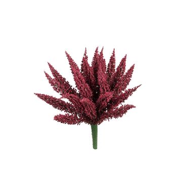 Künstliche Blume Erika BESSABIL auf Steckstab, burgunderrot, 28cm Künstliche Blume Erika BESSABIL auf Steckstab, burgunderrot, 28cm